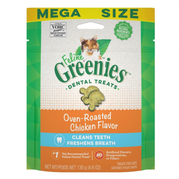 Greenies - 貓貓專用潔齒粒【雞肉味】130g