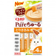 Ciao (INABA) - PURE 超奴【雞肉醬】（14g x 4ps) 56g