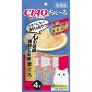 Ciao (INABA) - 心之健康維持【吞拿魚醬】（14g X 4ps) 56g