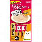 Ciao 貓貓零食肉泥條【雞肉醬】（14g X 4ps) 56g