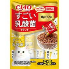 	Ciao 勁量乳酚菌夾心餅乾【鮮雞味】（22g X 5ps) 110g - 黃