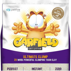  Garfield 加菲凝結貓砂 – 【100%純木薯+粟米】粗顆粒 10LB (可沖走) 紫色