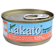 KAKATO 卡格 - 慕絲系列 【鯛魚慕絲】 (貓狗食用) 罐頭 70g