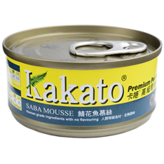 KAKATO 卡格 - 慕絲系列 【鯖魚慕絲】 (貓狗食用) 罐頭 70g