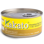 KAKATO 卡格 -【雞柳 Chicken Fillet】 (貓狗食用) 罐頭 70g