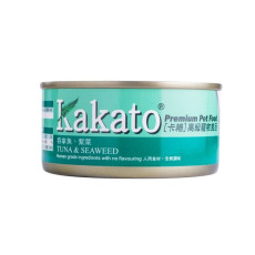 KAKATO 卡格 -【吞拿魚、紫菜】 (貓狗食用) 罐頭 70g
