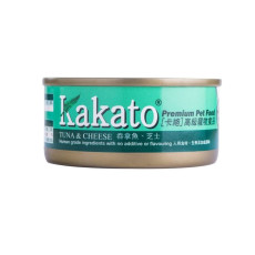 KAKATO 卡格 -【吞拿魚、芝士】 (貓狗食用) 罐頭 70g
