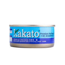 KAKATO 卡格 -【吞拿魚、雞】 (貓狗食用) 罐頭 170g