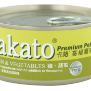 KAKATO 卡格 -【雞、蔬菜】 (貓狗食用) 罐頭 170g