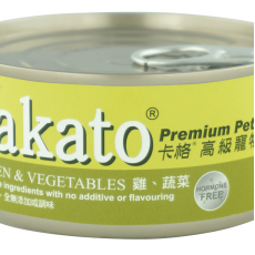 KAKATO 卡格 -【雞、蔬菜】 (貓狗食用) 罐頭 170g