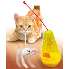 Cat Toy - 貓貓不倒翁玩具 （顏色隨機）