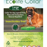 Solano - Ecolife Collar 純天然犬用驅蚤頸帶【S <8kg 36.5cm, M 8-20kg 49cm, L >20kg 64cm】