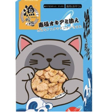 AMEDOD【漁曉吃】貓薄荷磷蝦味小魚餅乾 90G (藍)
