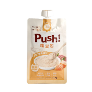 Push！噗滋包【365營養滿分】吞拿魚+三文魚主食肉泥 【成貓用】(110g)