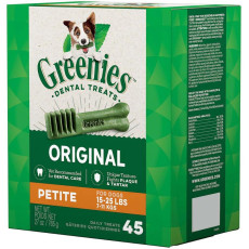 Greenies - 狗狗專用 45枝裝 迷你潔齒骨（Petite 15-25LBS) 盒裝