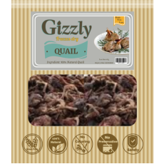 Gizzly -優質鮮肉脫水原隻鵪鶉 +/-60g