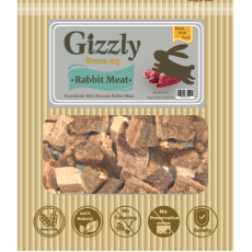 Gizzly -優質鮮肉脫水兔肉粒 +/-60g