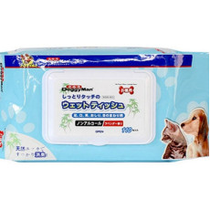 DoggyMan 寵物專用濕紙巾【眼、耳、口、身可用)】(110片)