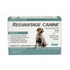RESVANTAGE CANINE 維蘆醇 白藜蘆醇 (犬用) 30粒