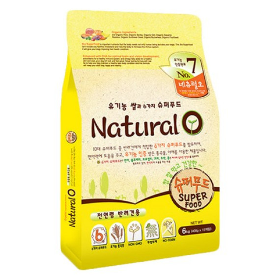 Natural O【6 Super Food – 超級食物配方 】(韓國製)【2kg, 6kg】