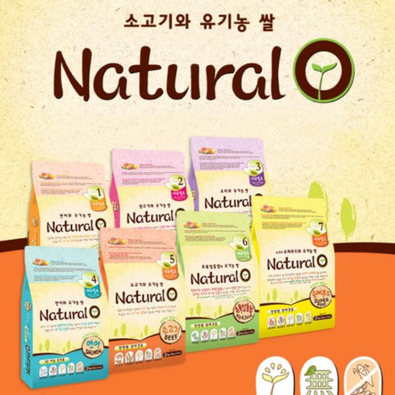 Natural O【Beef-有機牛肉、增強鐵質配方】(韓國製)【2kg, 6kg】